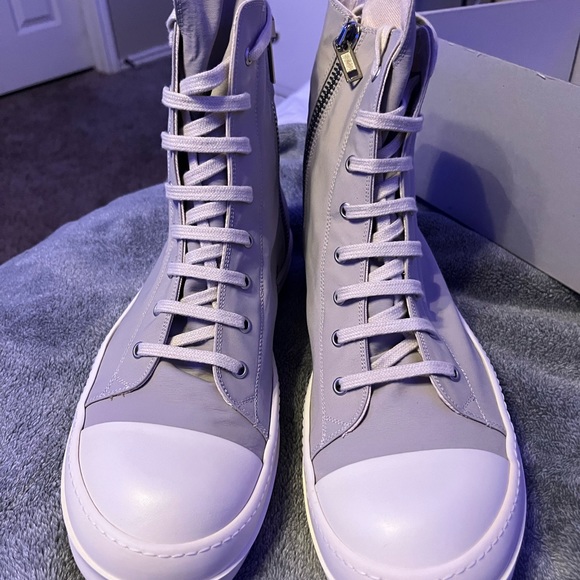 Rick owens Drkshdw sneaker pearl/milk MU main image 7
